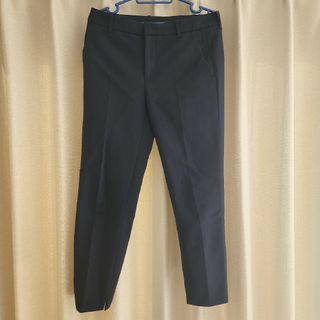 ザラ(ZARA)のZARA　ネイビーパンツ(クロップドパンツ)