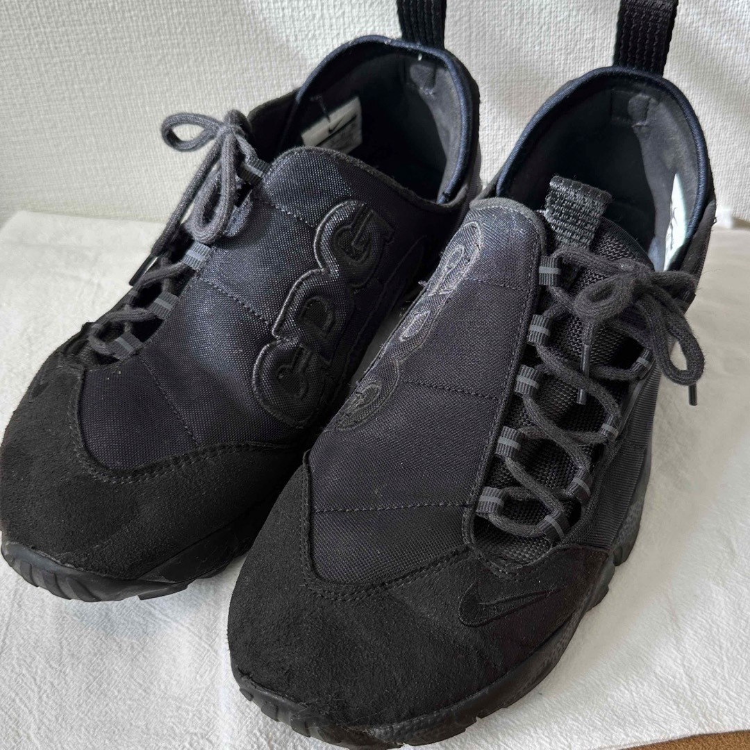 BLACK COMME des GARCONS(ブラックコムデギャルソン)のレアNike x ギャルソンフットスケープ黒28cm メンズの靴/シューズ(スニーカー)の商品写真