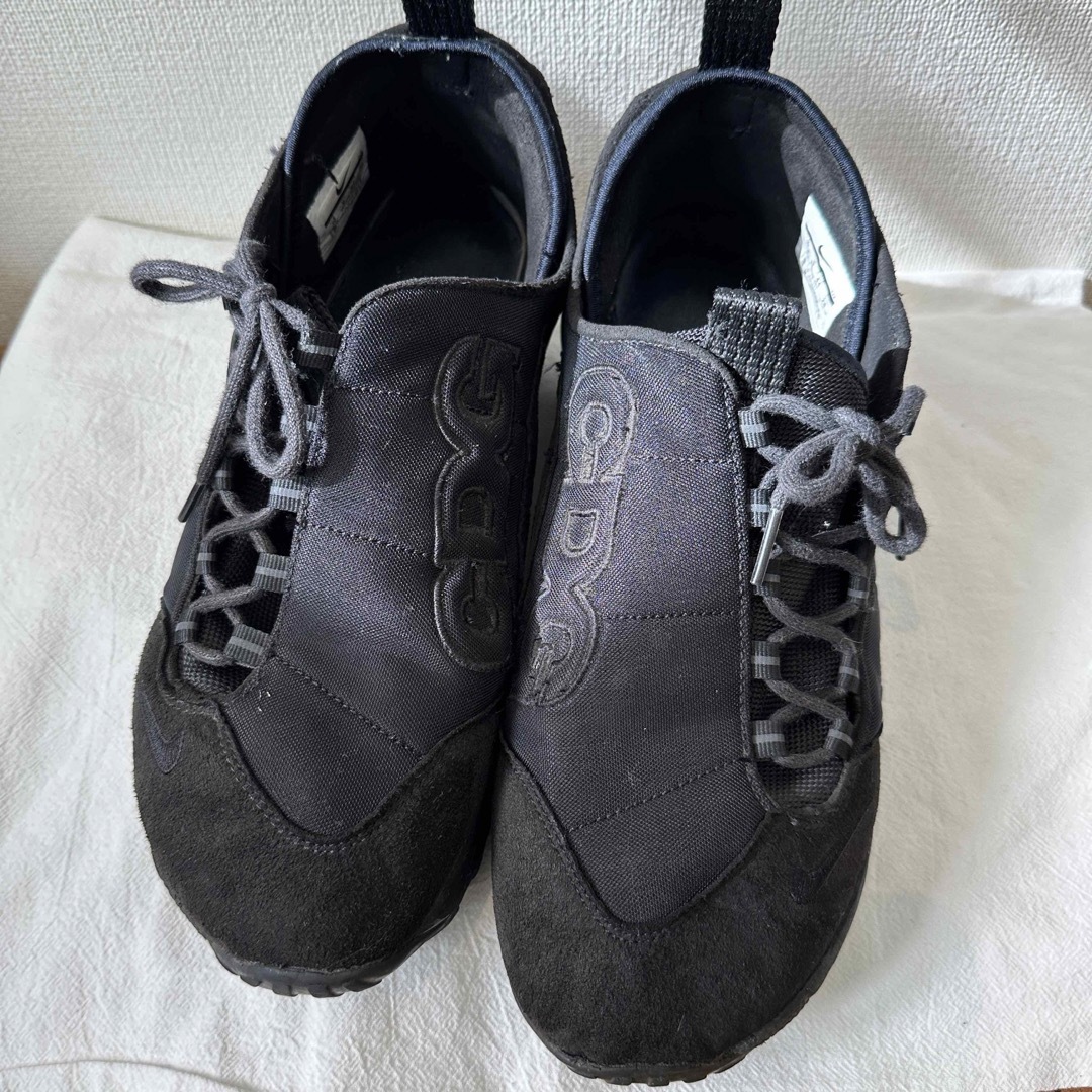 BLACK COMME des GARCONS(ブラックコムデギャルソン)のレアNike x ギャルソンフットスケープ黒28cm メンズの靴/シューズ(スニーカー)の商品写真