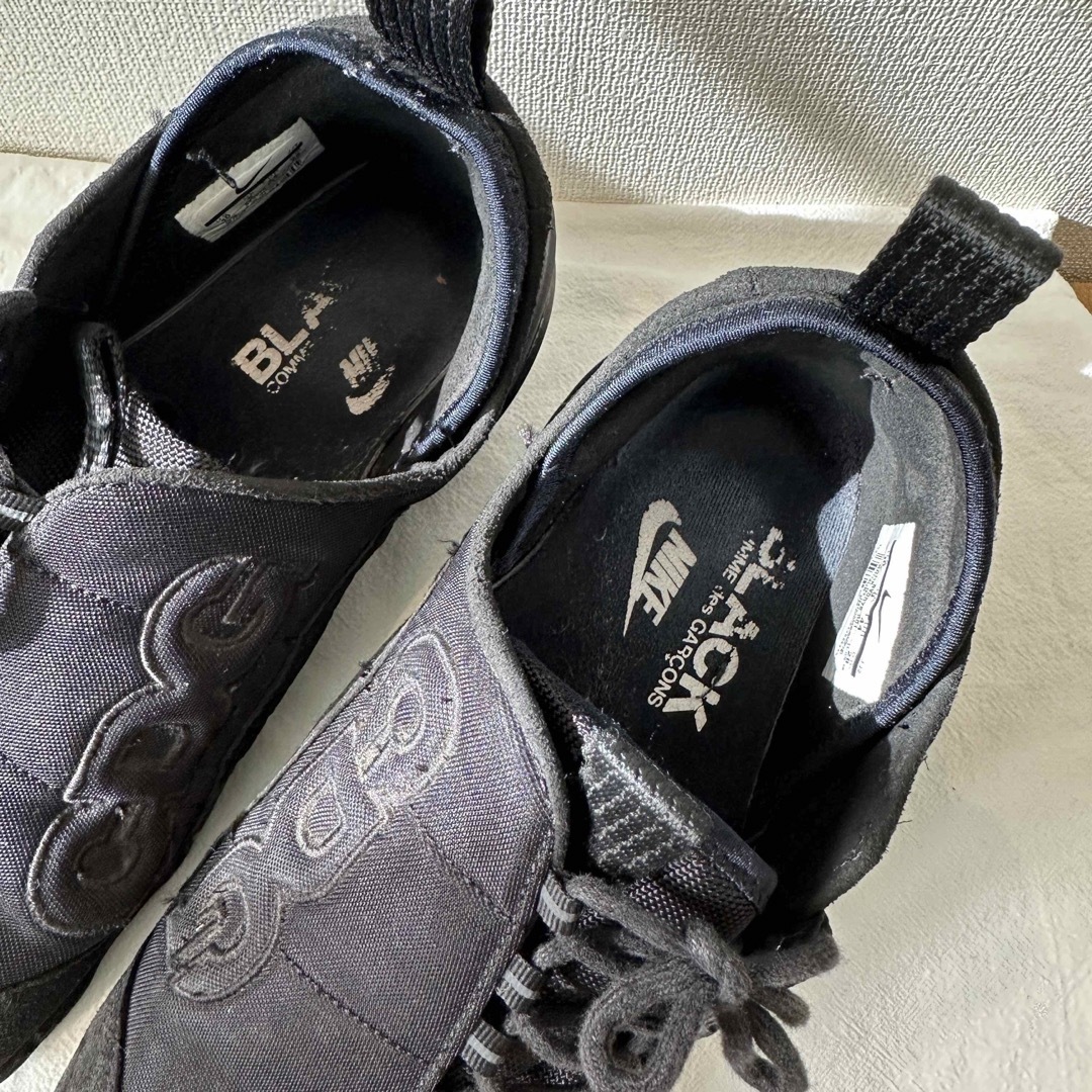 BLACK COMME des GARCONS(ブラックコムデギャルソン)のレアNike x ギャルソンフットスケープ黒28cm メンズの靴/シューズ(スニーカー)の商品写真