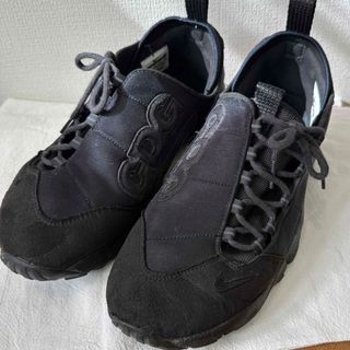 ブラックコムデギャルソン(BLACK COMME des GARCONS)のレアNike x ギャルソンフットスケープ黒28cm(スニーカー)