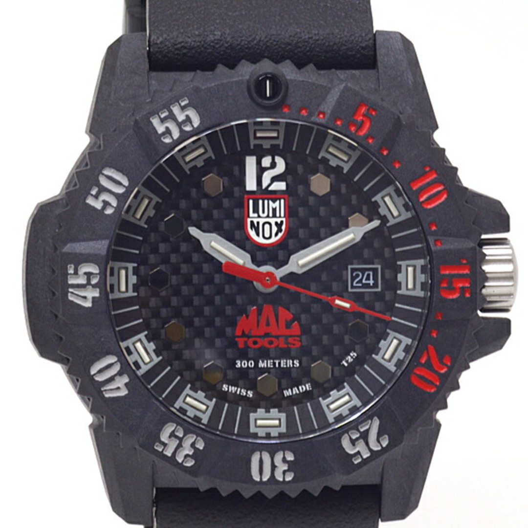 LUMINOX ルミノックス メンズ腕時計 ネイビーシールズ 3801 Mactools LTD クォーツ 限定品 未使用品46×mmケース厚