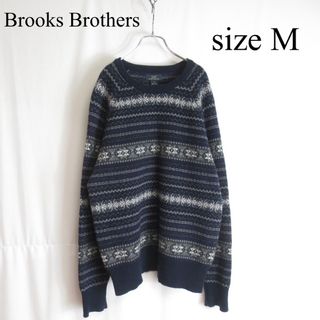 ブルックスブラザース(Brooks Brothers)のBrooks Brothers フェアアイル ウール ニット セーター トップス(ニット/セーター)