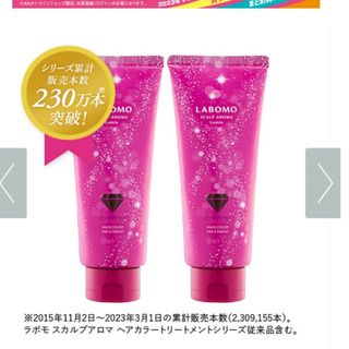 アートネイチャー(アートネイチャー)のラポモ　定7,480円 スカルプ　ヘアカラートリートメント　メイリー　2本セット(白髪染め)