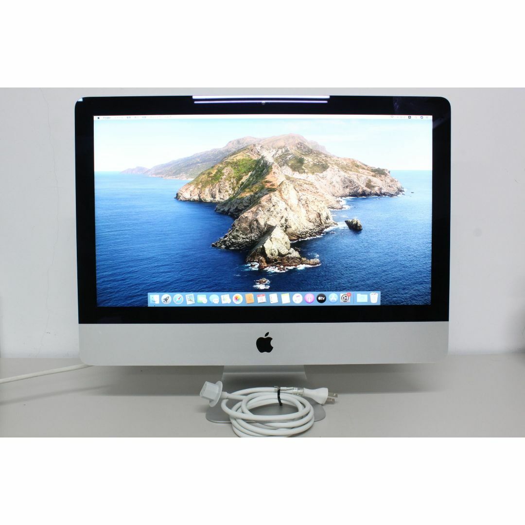 Apple(アップル)のiMac（21.5-inch,Late 2013）ME087J/A ④ スマホ/家電/カメラのPC/タブレット(デスクトップ型PC)の商品写真