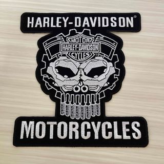 ハーレーダビッドソン(Harley Davidson)のHARLEY DAVIDSONワッペン新品未使用(ライダースジャケット)