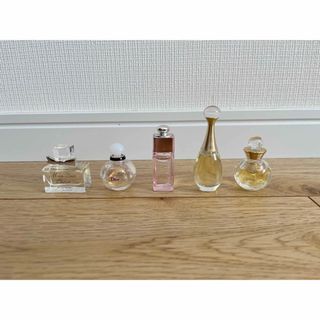 ミニ香水5本セット　Dior ディオール(香水(女性用))