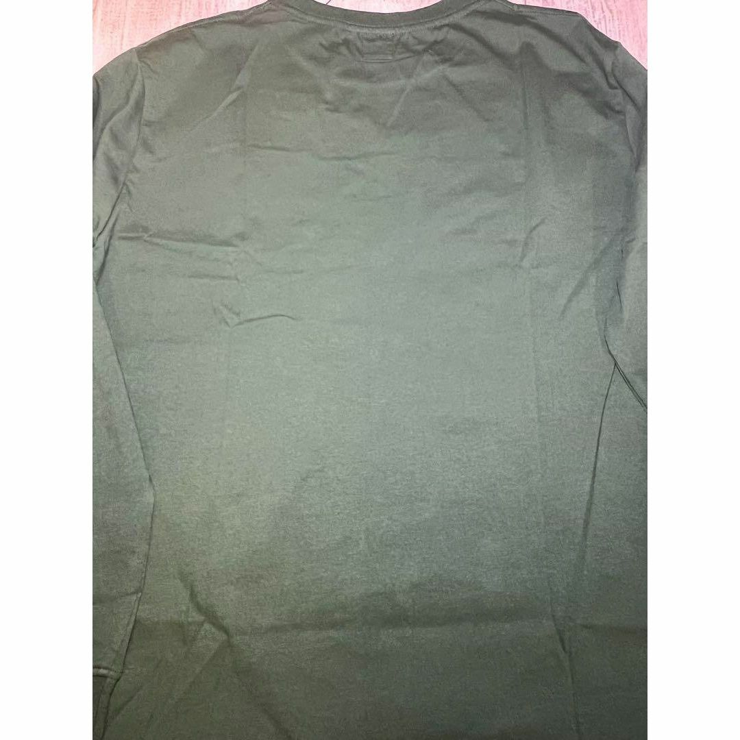 HUMAN MADE(ヒューマンメイド)のヒューマンメイド　HUMAN MADE　Tシャツ　ロンT グリーン　Mサイズ メンズのトップス(Tシャツ/カットソー(七分/長袖))の商品写真