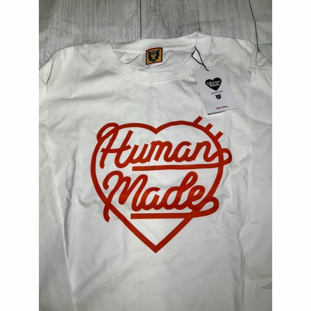 HUMAN MADE - ヒューマンメイド HUMAN MADE Tシャツ ロンT ホワイト L