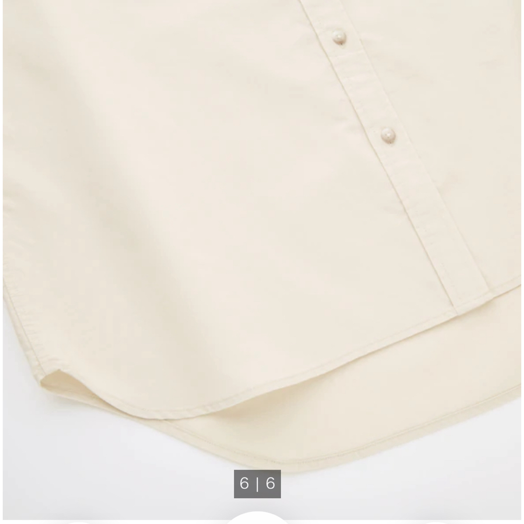 UNIQLO(ユニクロ)のUNIQLO U ダブルポケットオーバーサイズシャツ メンズのトップス(シャツ)の商品写真