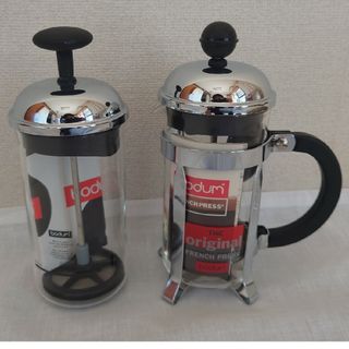 ・ボダム　コーヒーフレンチプレス　ミルクフォーマー　セット(調理道具/製菓道具)