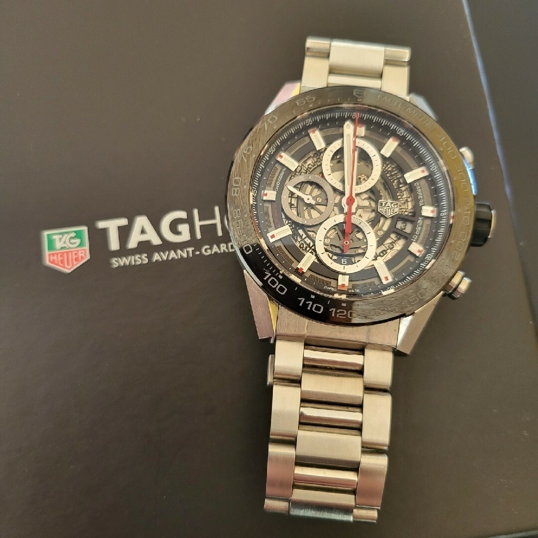 TAG Heuer(タグホイヤー)のタグホイヤーカレラ メンズの時計(腕時計(アナログ))の商品写真