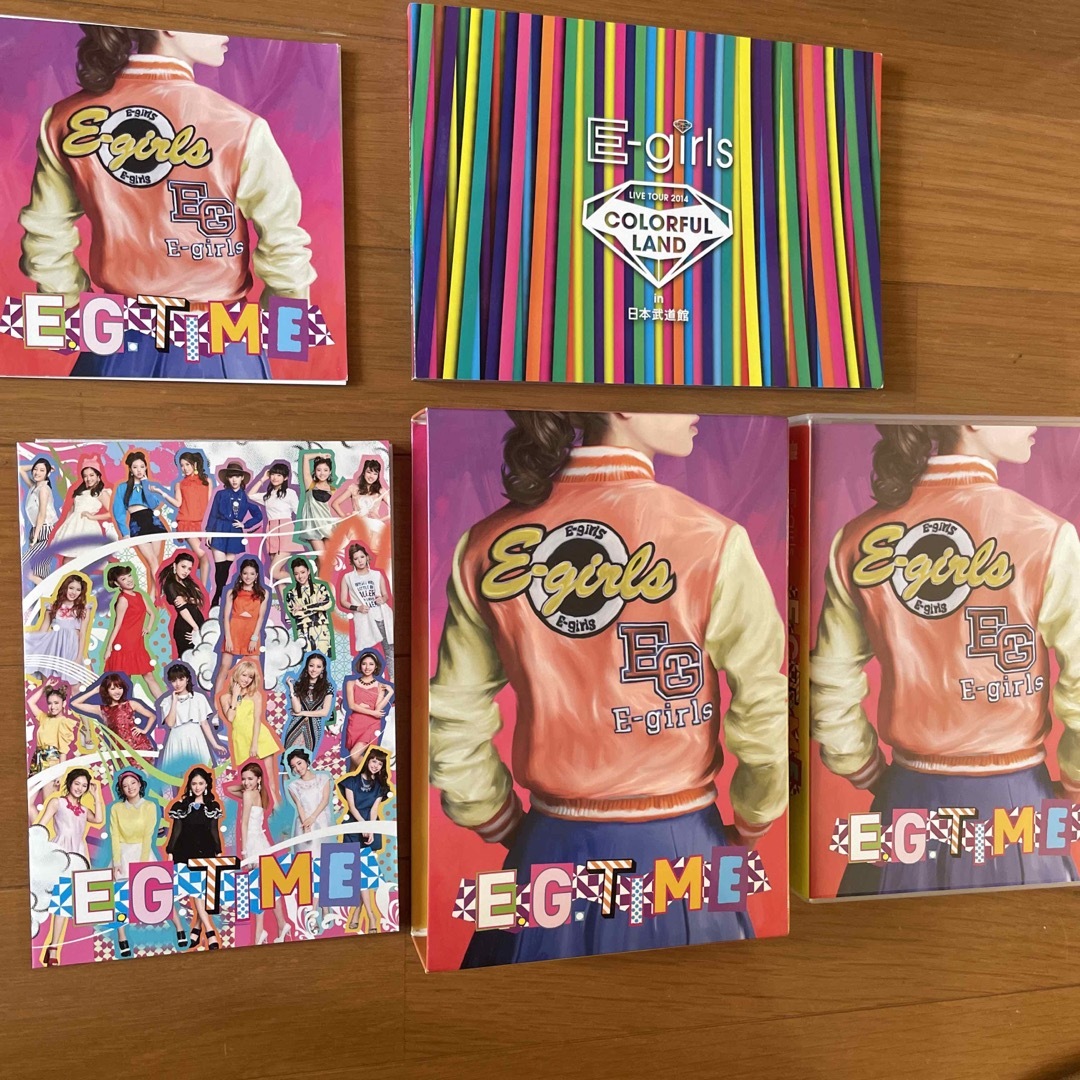 E-girls(イーガールズ)のE．G．TIME（初回生産限定／ボーナスCD＋DVD（3枚組）付） エンタメ/ホビーのDVD/ブルーレイ(アイドル)の商品写真