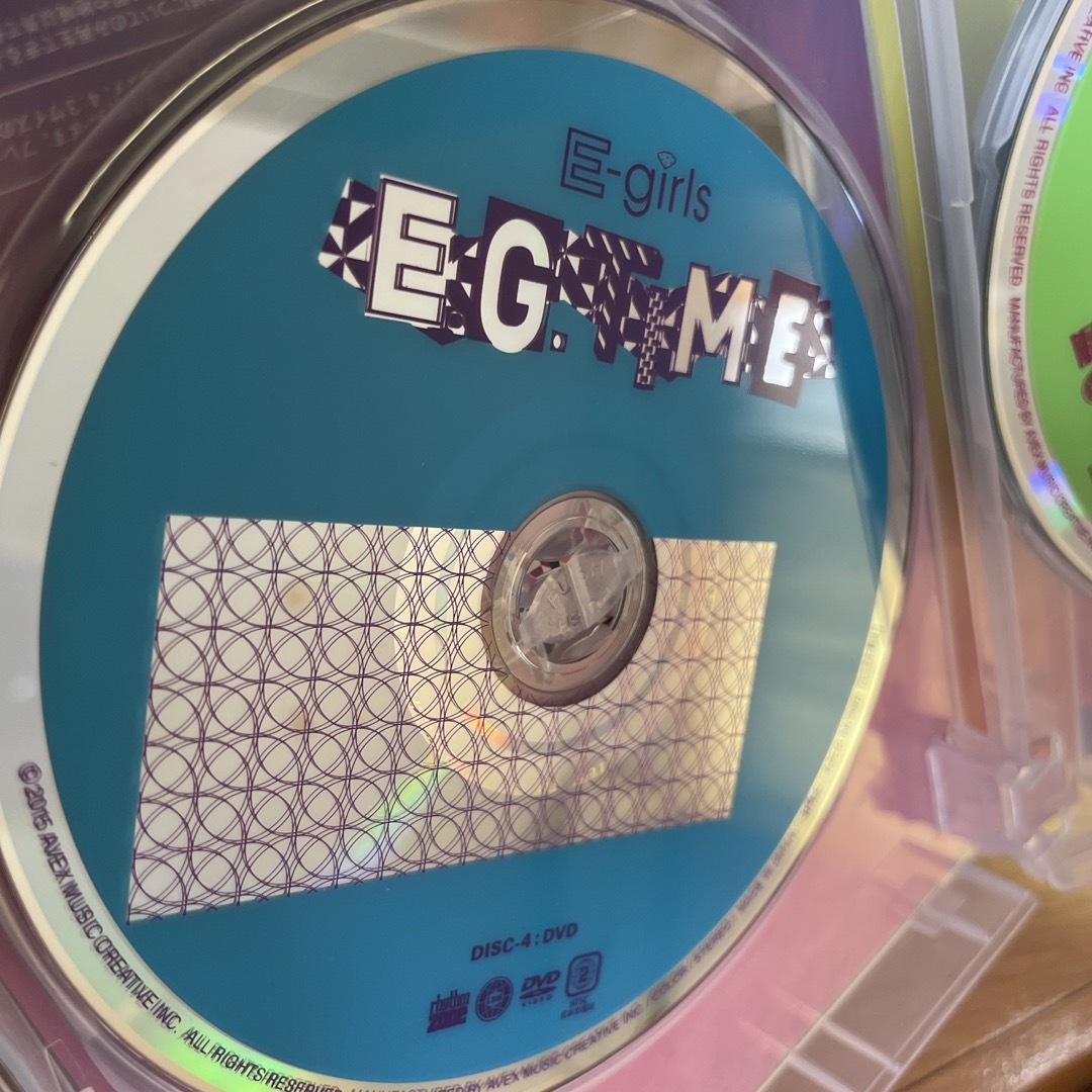 E-girls(イーガールズ)のE．G．TIME（初回生産限定／ボーナスCD＋DVD（3枚組）付） エンタメ/ホビーのDVD/ブルーレイ(アイドル)の商品写真