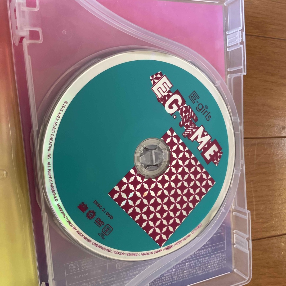 E-girls(イーガールズ)のE．G．TIME（初回生産限定／ボーナスCD＋DVD（3枚組）付） エンタメ/ホビーのDVD/ブルーレイ(アイドル)の商品写真