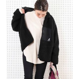 フリークスストア(FREAK'S STORE)のKANGOL カンゴール　別注ボアフリースジャケット　ボアジャケット　FREAK(ブルゾン)