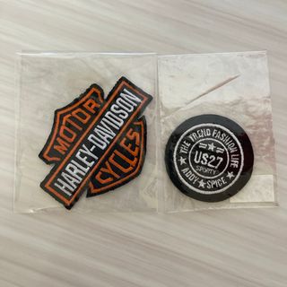 Harley Davidson - HARLEY DAVIDSONワッペン新品未使用2枚セット