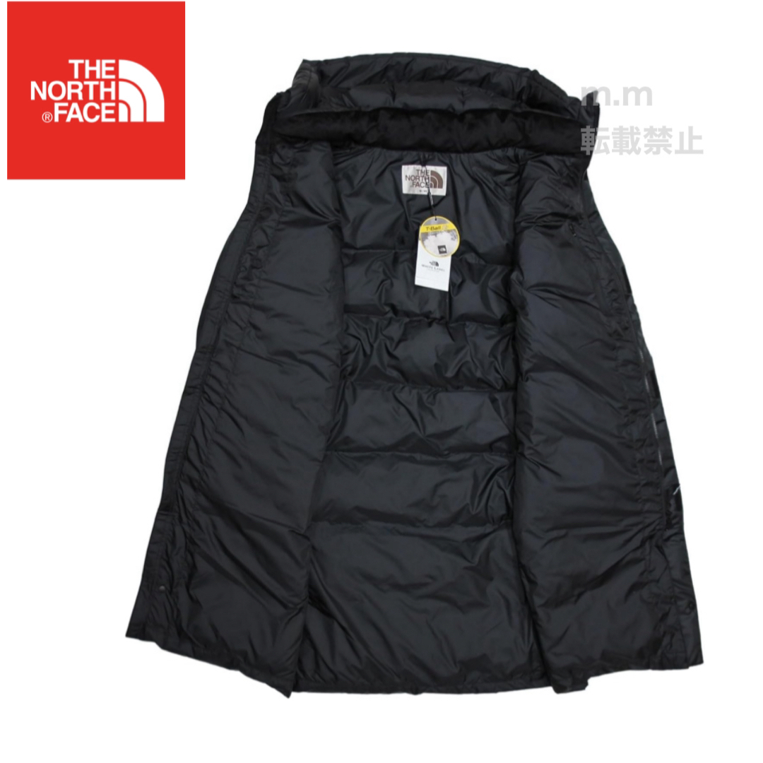 THE NORTH FACE(ザノースフェイス)のノースフェイス ベンチコート ロングコート ダウンコート スポーツ 黒 XL メンズのジャケット/アウター(ダウンジャケット)の商品写真