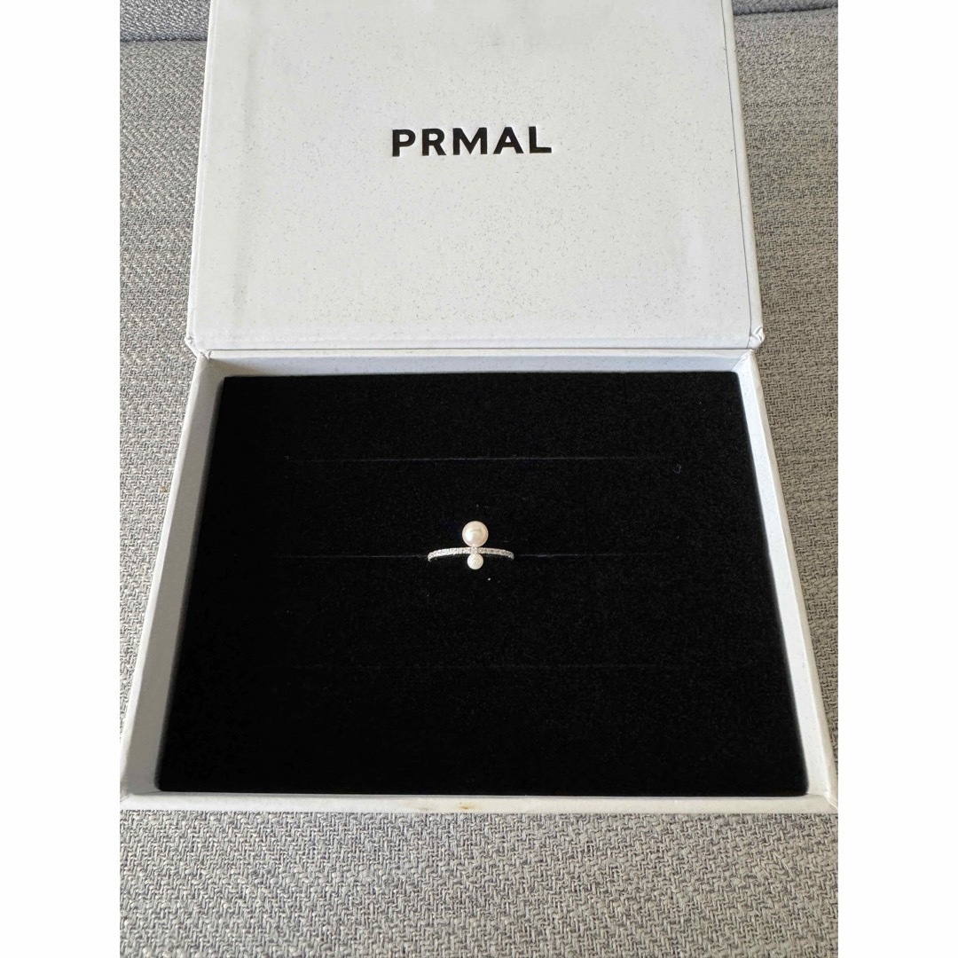 PRMAL TWIN PEARL PAVE RING ツインパールパヴェリング レディースのアクセサリー(リング(指輪))の商品写真