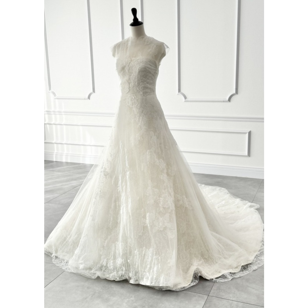 ヴェラウォン VERA WANG BRIDE パンドラ Aライン ウェディングドレス ホワイト レディースのフォーマル/ドレス(ウェディングドレス)の商品写真