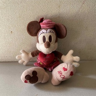 ディズニー(Disney)の匿名配送　ミニーマウス　2007 バレンタイン　ぬいぐるみ　ディズニーリゾート(ぬいぐるみ)
