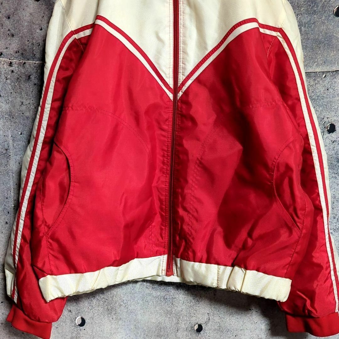 70-80sヴィンテージM.ROBERT ハイネックショートブルゾン モトクロス メンズのジャケット/アウター(ナイロンジャケット)の商品写真