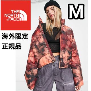 ザノースフェイス(THE NORTH FACE)のノースフェイス レディース アウター ダウンジャケット ジャンパー M タイダイ(ダウンジャケット)