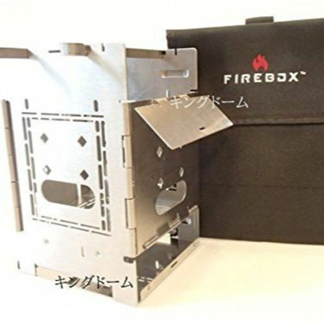 FIREBOXファイヤーボックス バーベキューコンロ・焚火台 G2 ストーブ本体15cm使用時サイズ高さ