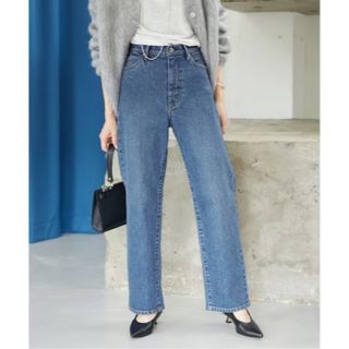 イエナ(IENA)の【美品】IENA LE DENIM ストレートパンツ 38(デニム/ジーンズ)