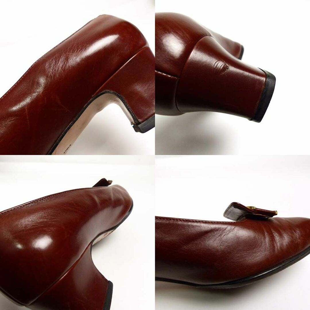 Salvatore Ferragamo(サルヴァトーレフェラガモ)のイタリア製 サルヴァトーレ フェラガモ  パンプス /  ローファー 5 D レディースの靴/シューズ(ハイヒール/パンプス)の商品写真