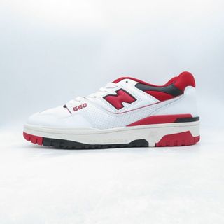 ニューバランス(New Balance)のNEW BALANCE BB550SE1 WHITE/RED SIZE 29.0cm(スニーカー)