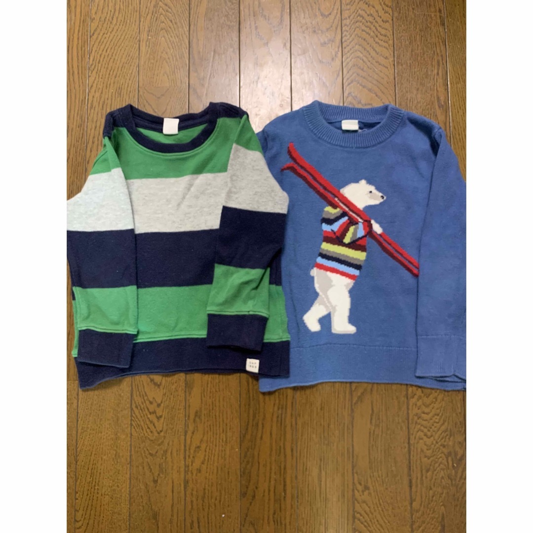 GAP(ギャップ)の子供服　まとめ売り　100サイズ　gapなど キッズ/ベビー/マタニティのキッズ服男の子用(90cm~)(その他)の商品写真