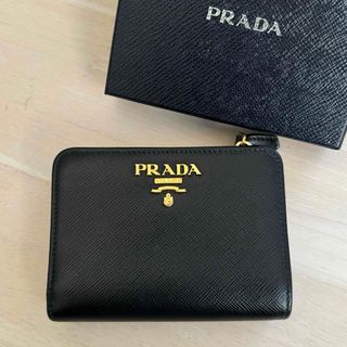 プラダ(PRADA)の【めろめろ様専用】PRADA サフィアーノマルチカラー　折りたたみ財布(折り財布)