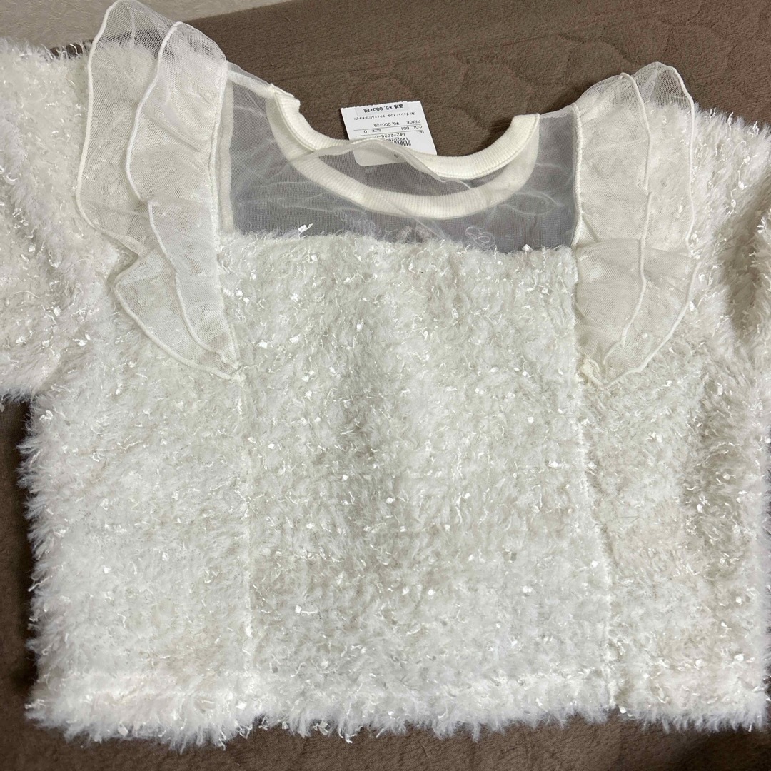 LIZ LISA(リズリサ)のLiz Lisa  オフホワイト　セーター　新品未使用 レディースのトップス(ニット/セーター)の商品写真