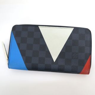 ルイヴィトン(LOUIS VUITTON)の【LOUIS VUITTON】ルイヴィトン アメリカズカップ限定 ジッピーオーガナイザー 長財布 N41631 ダミエコバルト /ar1157(長財布)