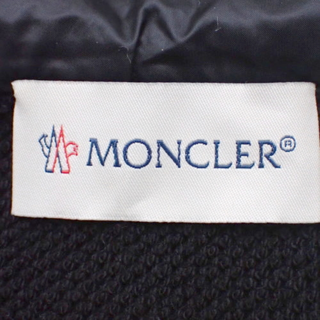 MONCLER(モンクレール)のMONCLER(モンクレール) MAGLIA CARDIGAN ダウンパーカー アウター アパレル ファッション 衣類 切り替え S ナイロン ポリウレタン ブラック黒 G20938G50300 レディース 40802077826【中古】【アラモード】 レディースのトップス(パーカー)の商品写真