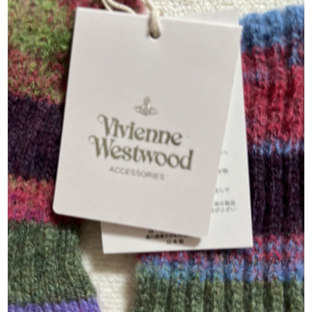 Vivienne Westwood(ヴィヴィアンウエストウッド)のヴィヴィアンウエストウッド　ニット手袋4/12 メンズのファッション小物(手袋)の商品写真