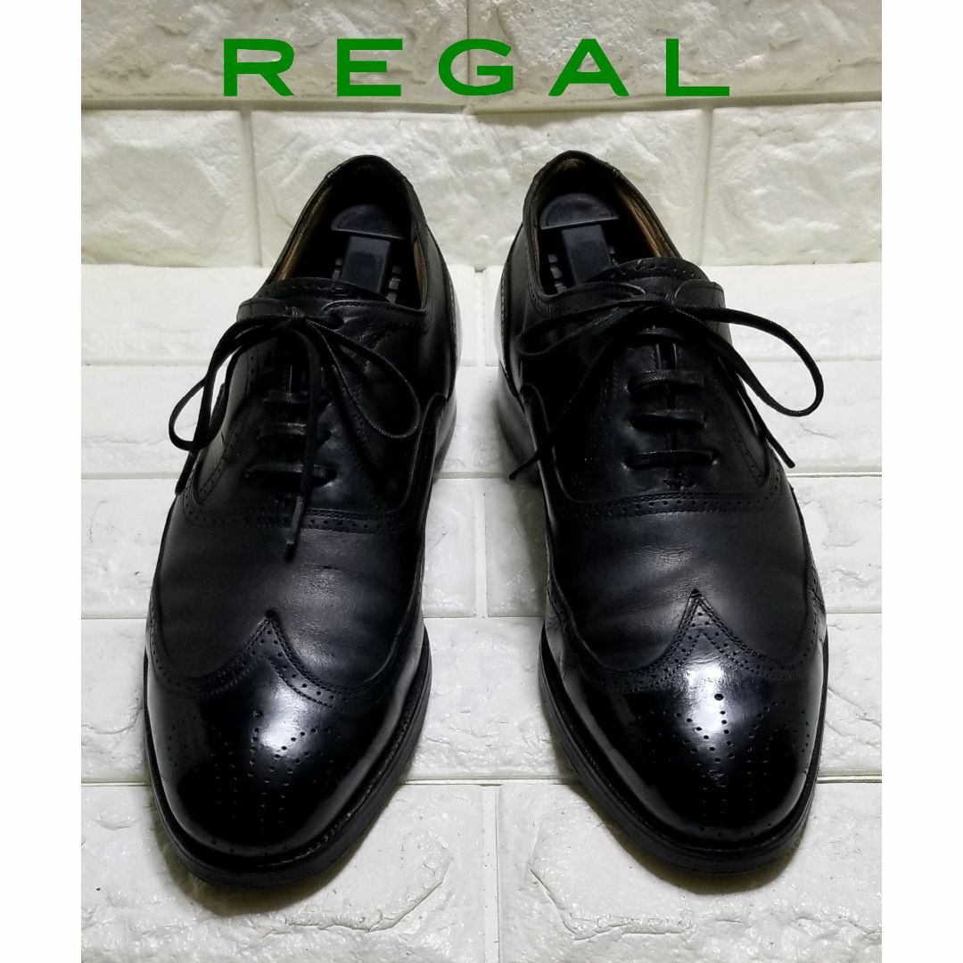 REGAL - REGAL ウイングチップ (24.5cm) ブラックの通販 by Dr.Feel