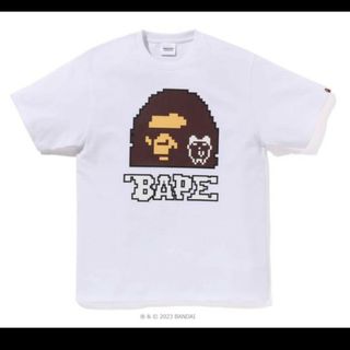 アベイシングエイプ(A BATHING APE)のA BATHING APE【 BAPE X TAMAGOTCHI 】TEE #1(Tシャツ/カットソー(半袖/袖なし))