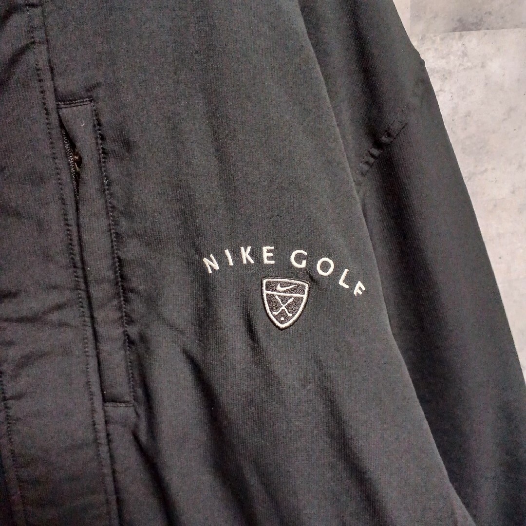 NIKE(ナイキ)のNIKE NIKEGOLF ナイキゴルフ メンズ中綿ジャケット XL ブラック メンズのジャケット/アウター(ダウンジャケット)の商品写真