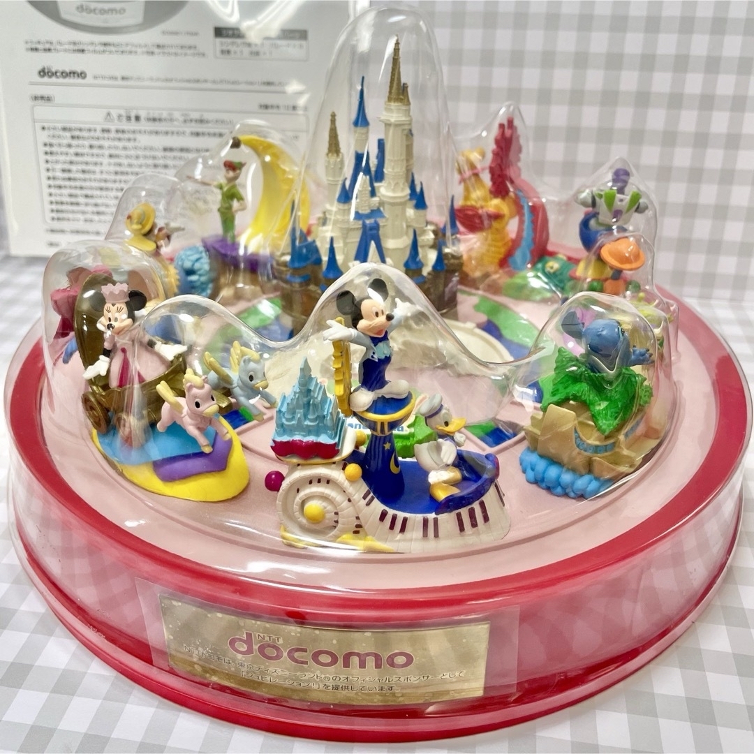 Disney(ディズニー)の東京ディズニー ジュビレーション ジオラマ　フィギュア　docomo非売品 エンタメ/ホビーのフィギュア(アニメ/ゲーム)の商品写真