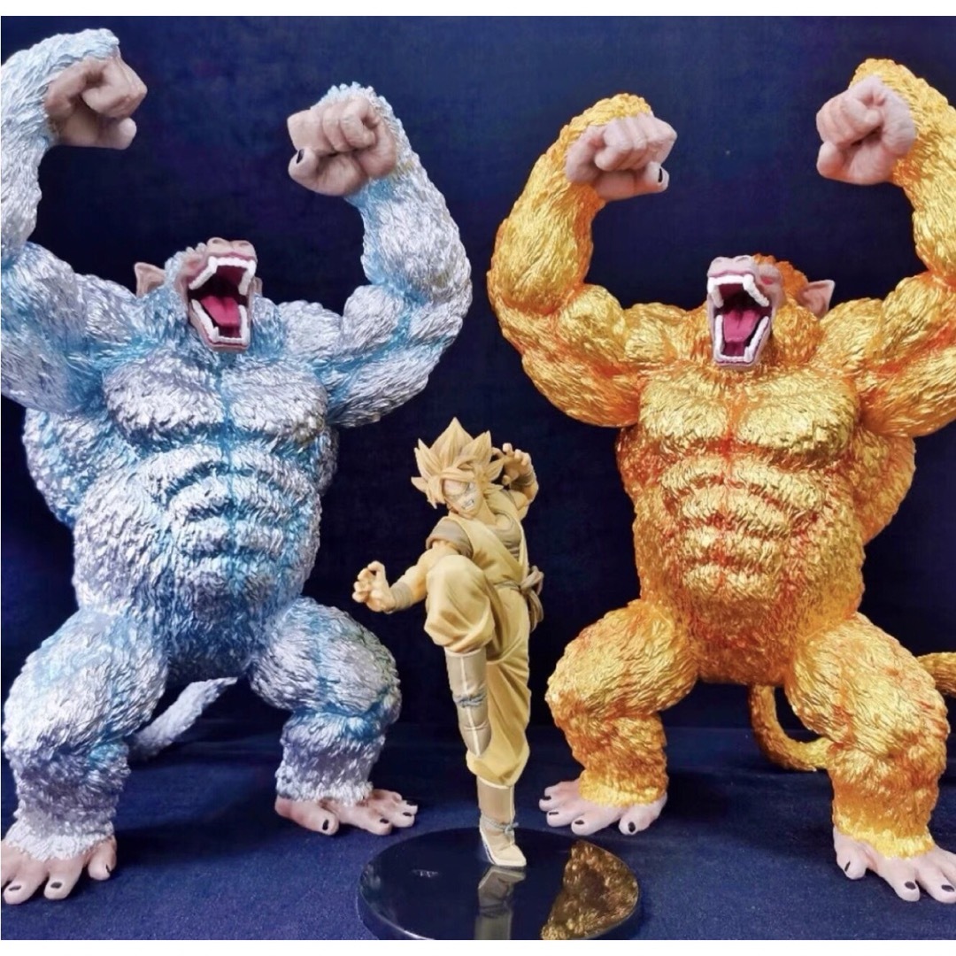 ドラゴンボール フィギュア GK ガレージキット 金.銀色の大猿 2 ドラゴンボール フィギュア GK ガレージキット 金.銀色の大猿 2