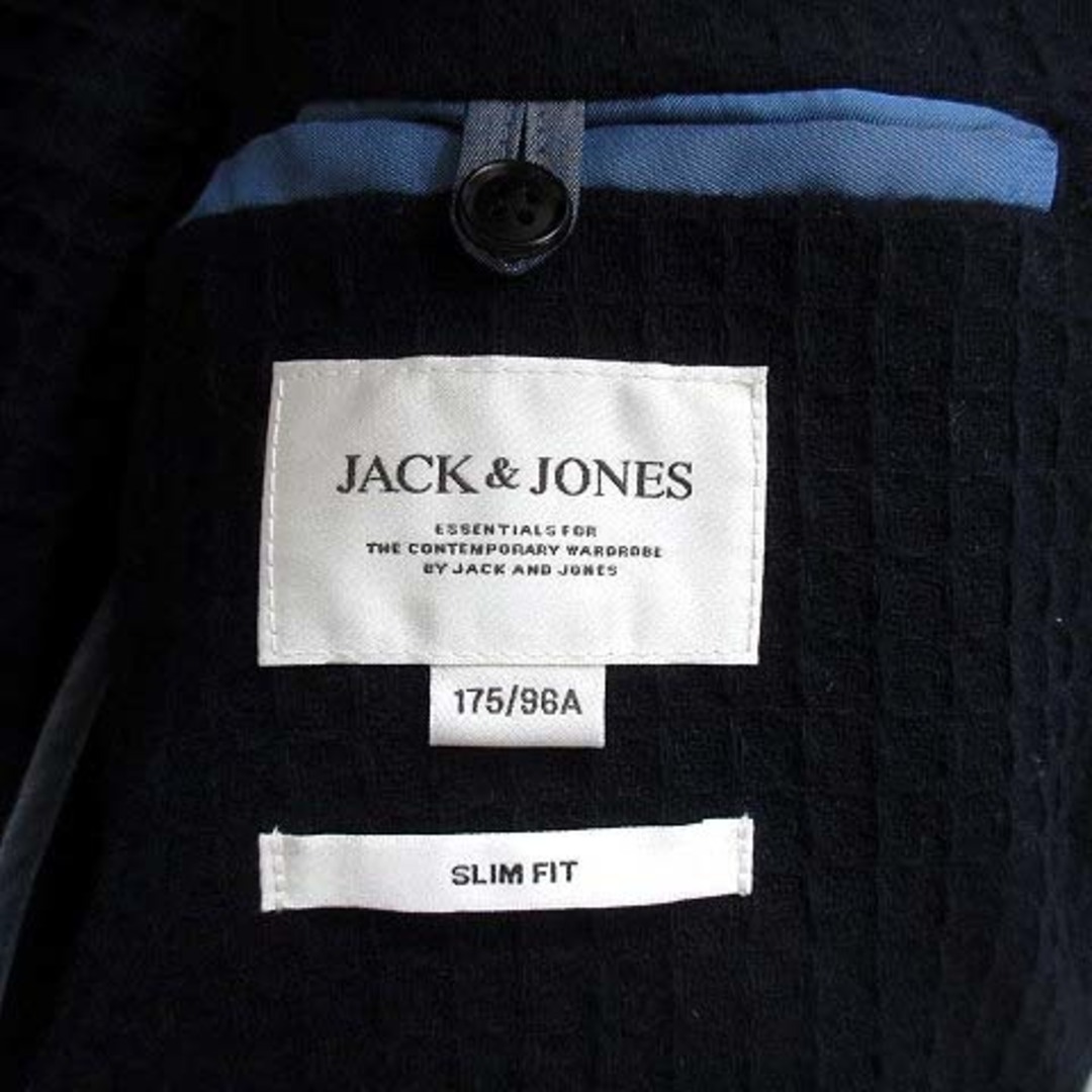 other(アザー)のJack & Jones ワッフル ウール テーラードジャケット 2B ネイビー メンズのジャケット/アウター(テーラードジャケット)の商品写真