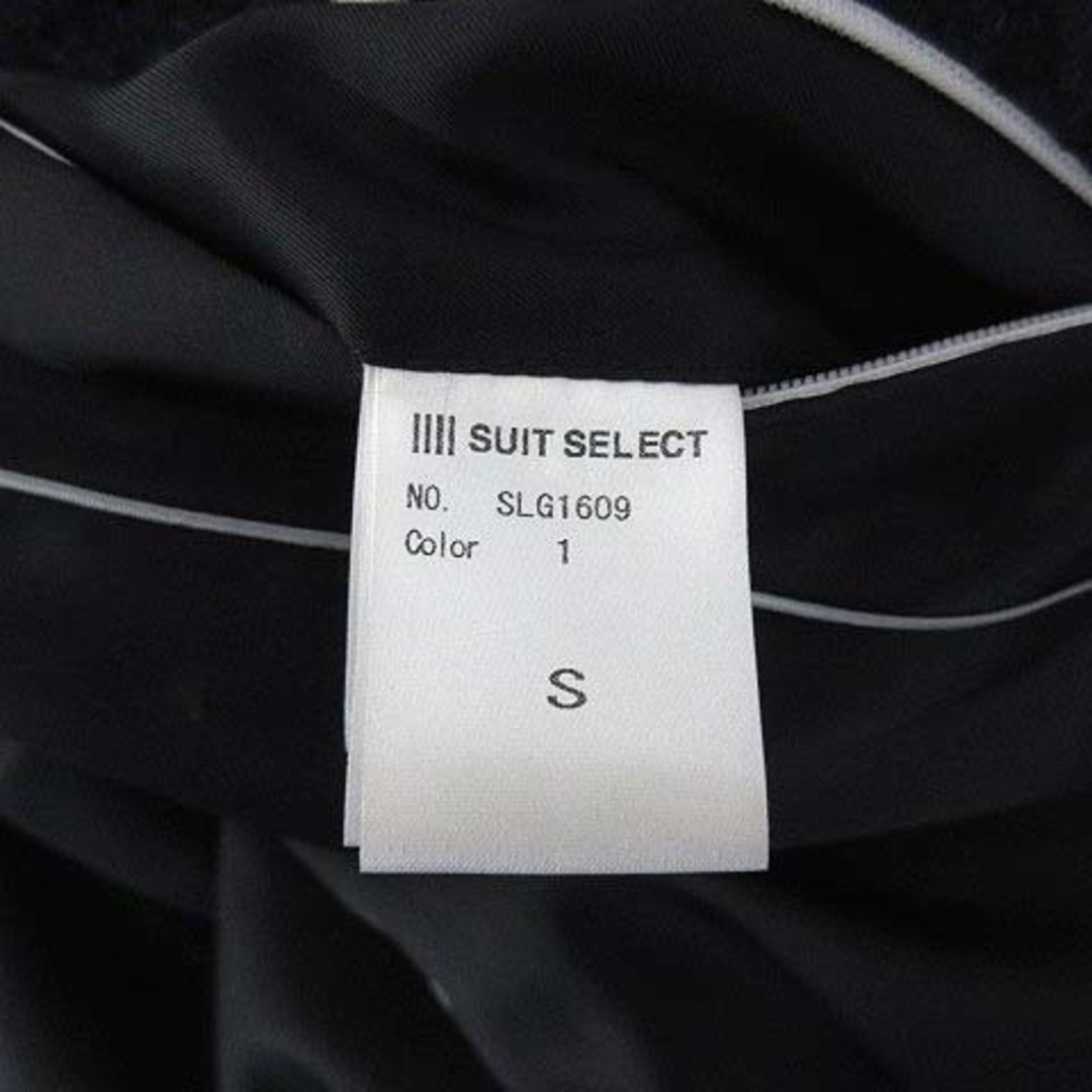 スーツセレクト SUIT SELECT 千鳥 ブークレ ウール バルカラーコート メンズのジャケット/アウター(ステンカラーコート)の商品写真