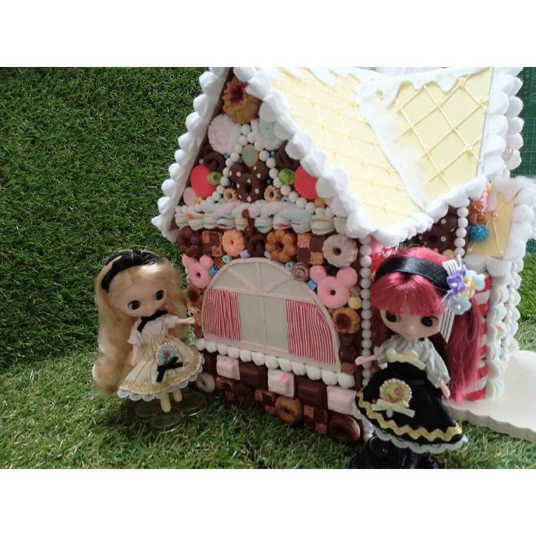 お菓子の家✤シルバニア✤プチブライスドールハウスの通販 by お菓子の家✤シルバニア✤プチブライスドールハウスの通販 by