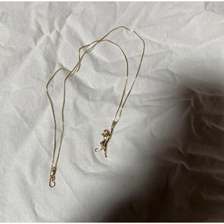 SUPREME 18AW Panther Gold Pendant 14KT