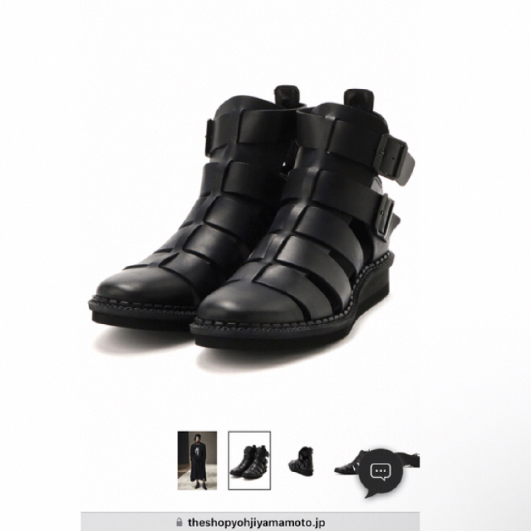 yhojiyamamotoyohji yamamoto gladiator boots