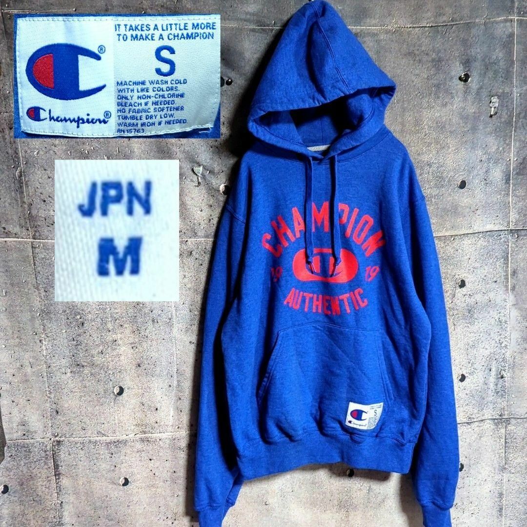 Champion(チャンピオン)のChampion AUTHENTIC カレッジプリント スウェットプルパーカー メンズのトップス(パーカー)の商品写真