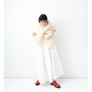 Veritecoeur - veritecoeur ストール マフラー 今季新作 新品 Veritecoeur - veritecoeur ストール マフラー 今季新作 新品