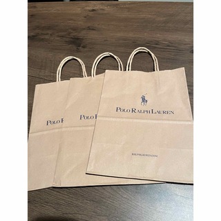 ポロラルフローレン(POLO RALPH LAUREN)の【新品】ポロラルフローレン　ショッパー　紙袋3枚(ショップ袋)